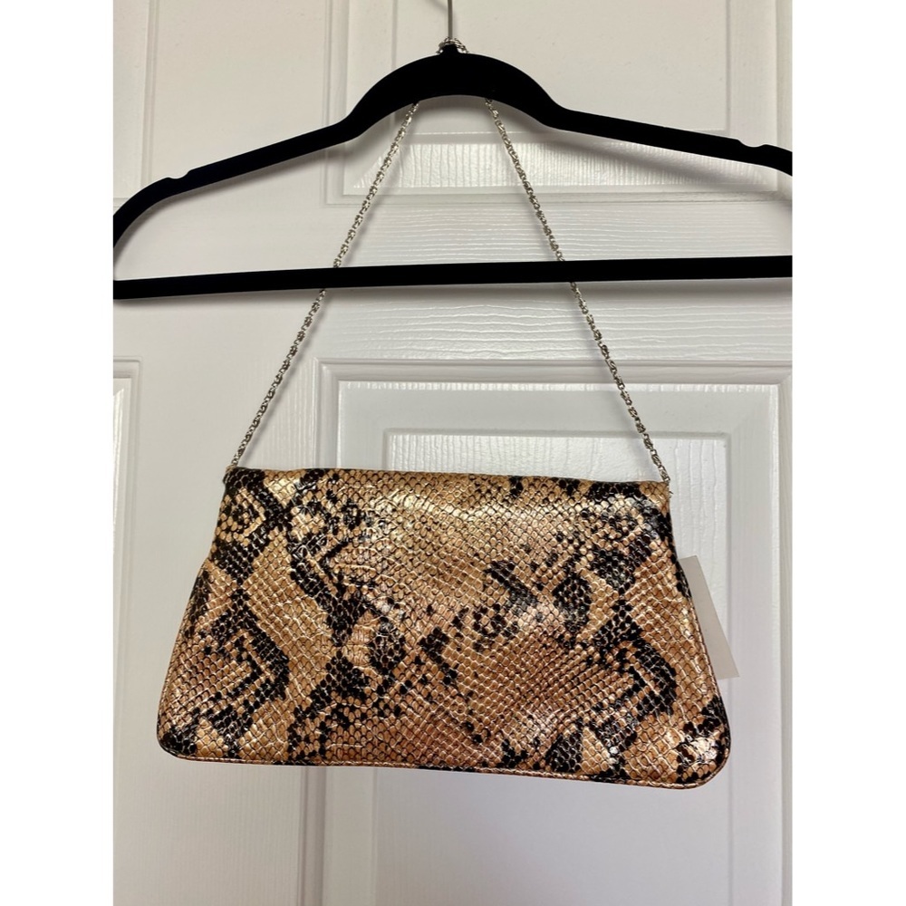 Y2K NWT Fashion Snake Print Should Bag Purse - Picture 5 of 7